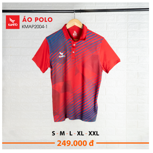 ÁO THỂ THAO POLO KMAP2004 KAMITO