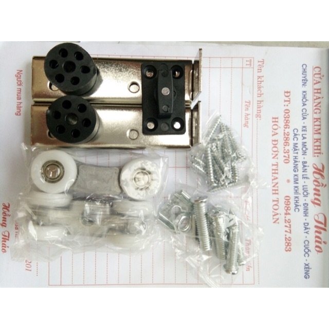 BI TREO CỬA 4 BÁNH BI CỬA LÙA CỬA NHÔM