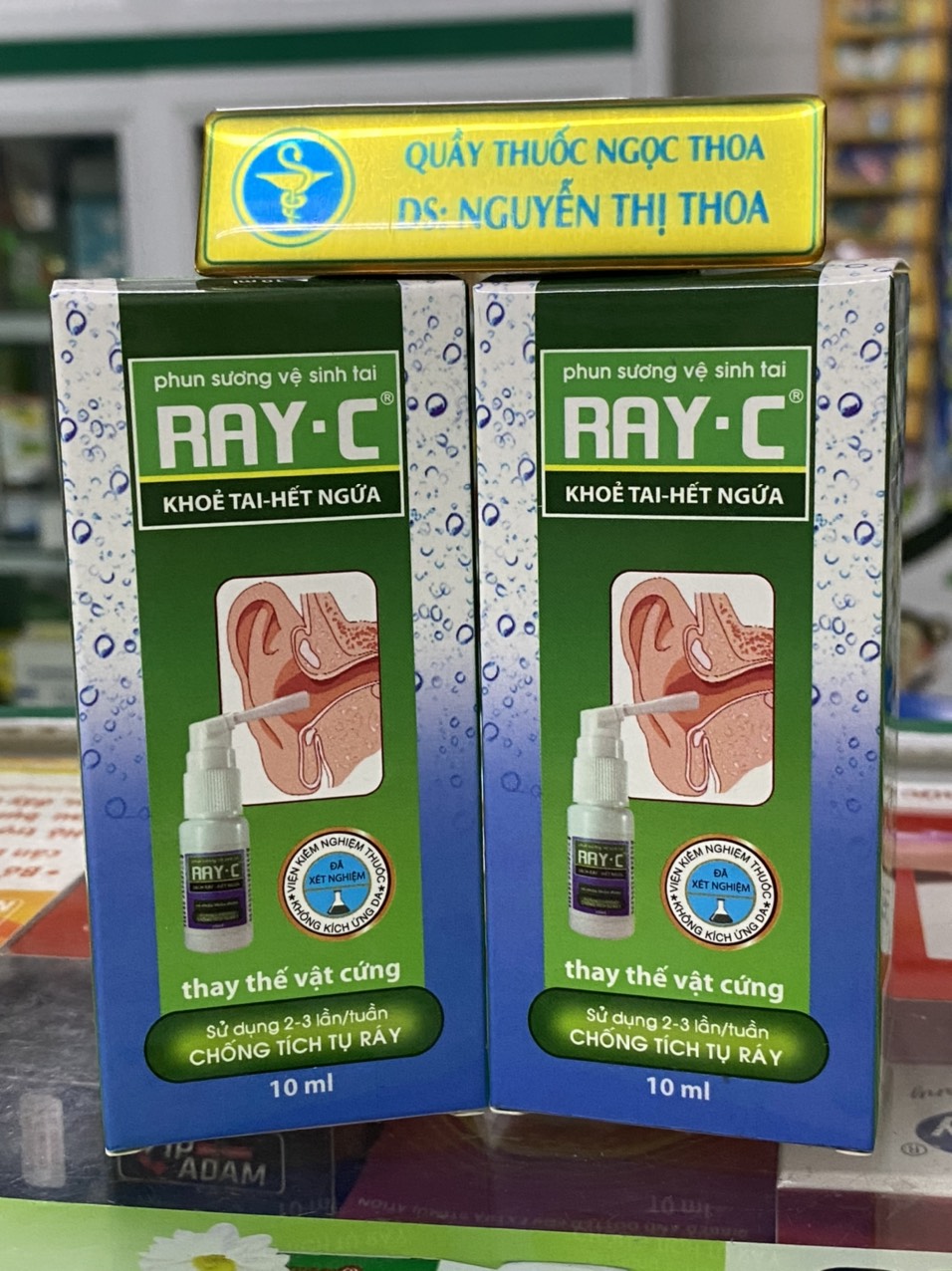 ✅✅ Vệ sinh tai Ray C  10ml