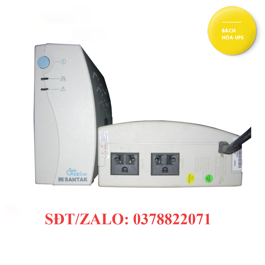 Bộ lưu điện (UPS) SANTAK 500VA/300W (bảo hành 6 tháng)