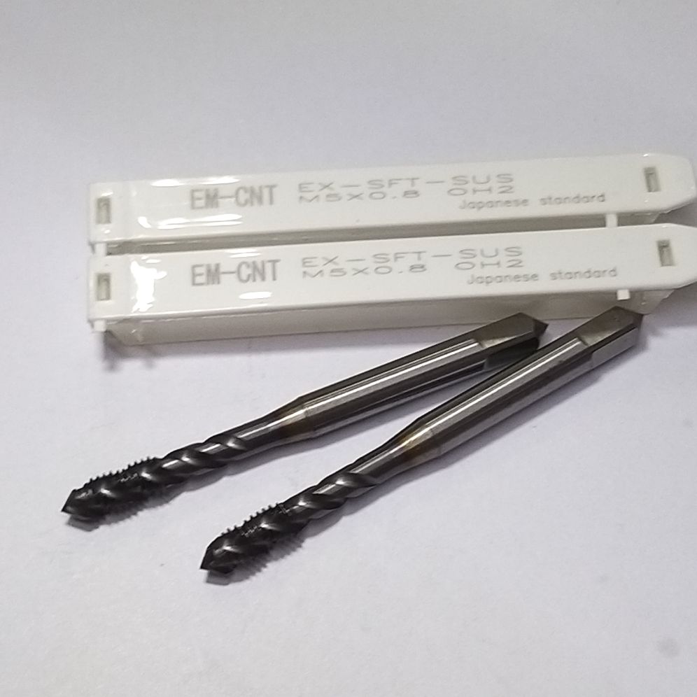 [HCM]Combo 2 Mũi Taro Inox Cao Cấp EM-CNT Xoắn (M5 x 0.8)