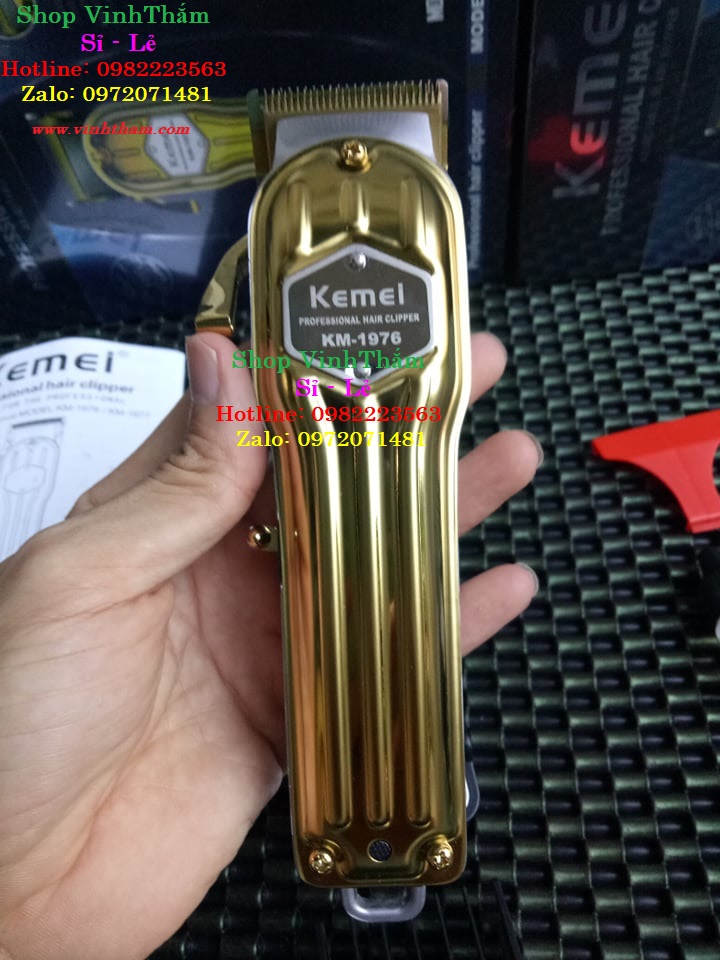 Tông đơ cắt tóc  Kemei Km1976 Gold