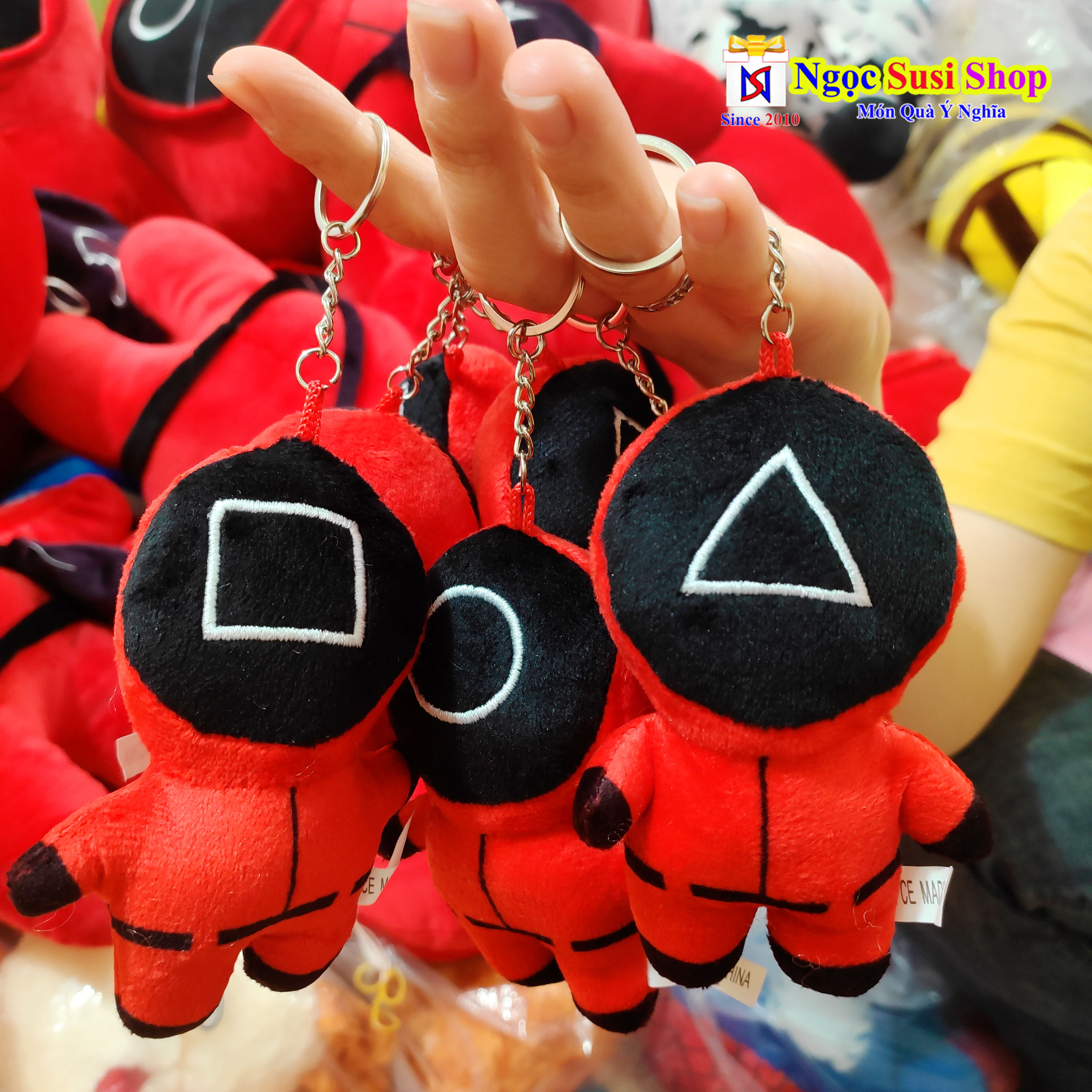 [FREESHIP MAX] GẤU BÔNG TRÒ CHƠI CON MỰC SQUID GAME [ SIÊU HOT]