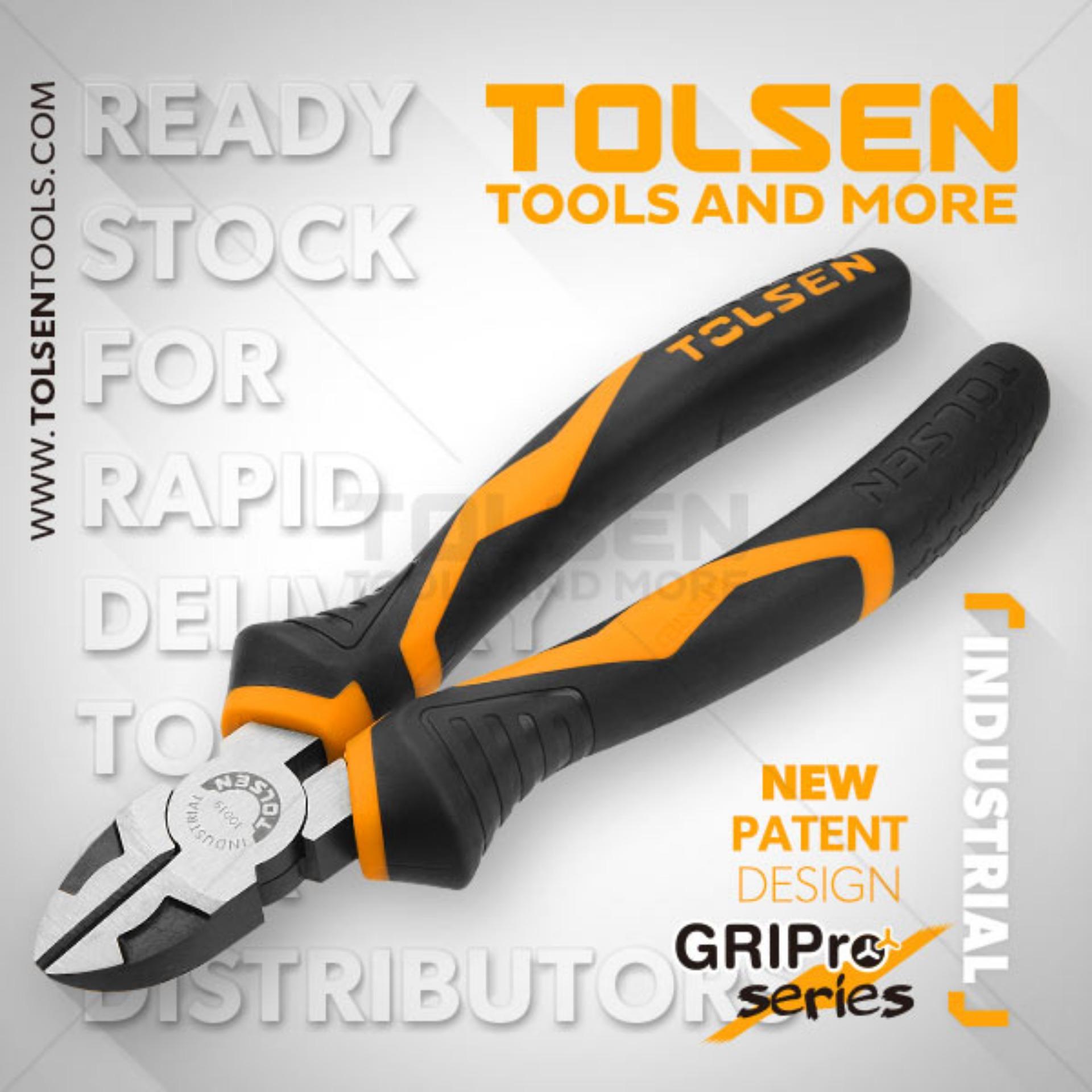 [ 10019 ] Kìm Cắt Công Nghiệp 7" ( 180mm ) Tolsen