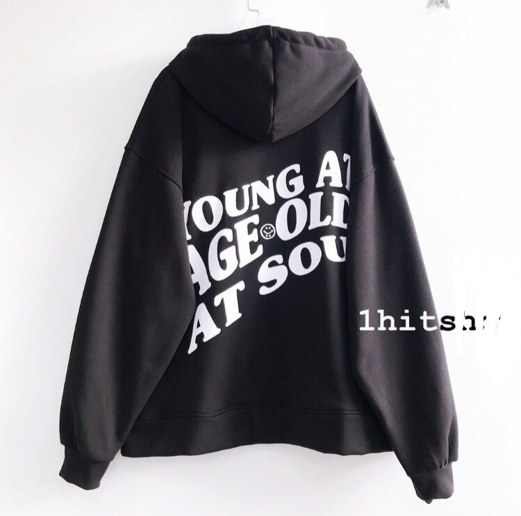 Áo khoác hoodie young age ulzzang, áo khoác nỉ cặp đôi from rộng cá tính