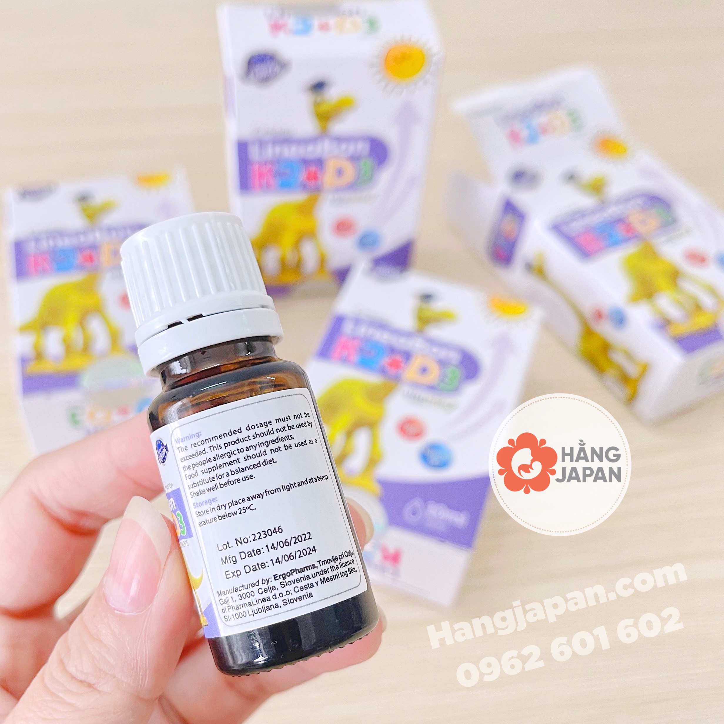Vitamin K2+D3 Lineabon Drops 10ml