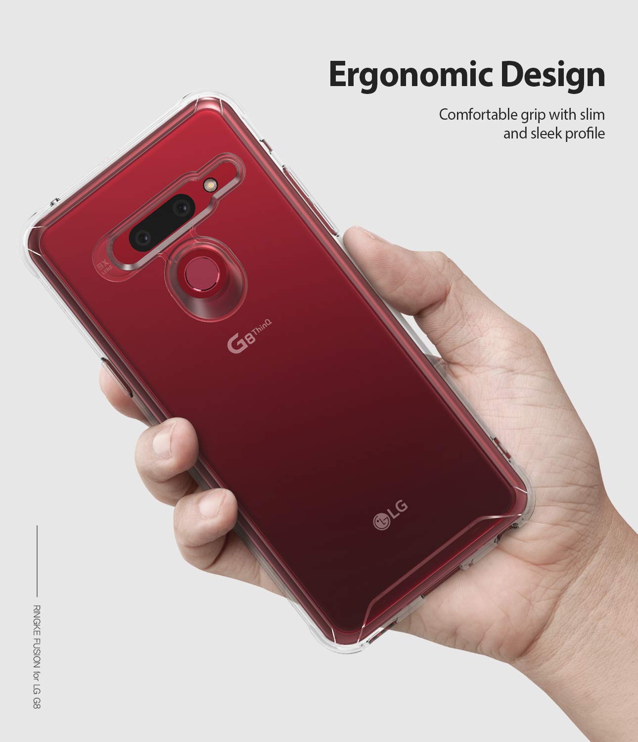 Ốp lưng LG G8 Ringke Fusion Hàn Quốc (Ringke Fusion Korea Case for  LG G8)