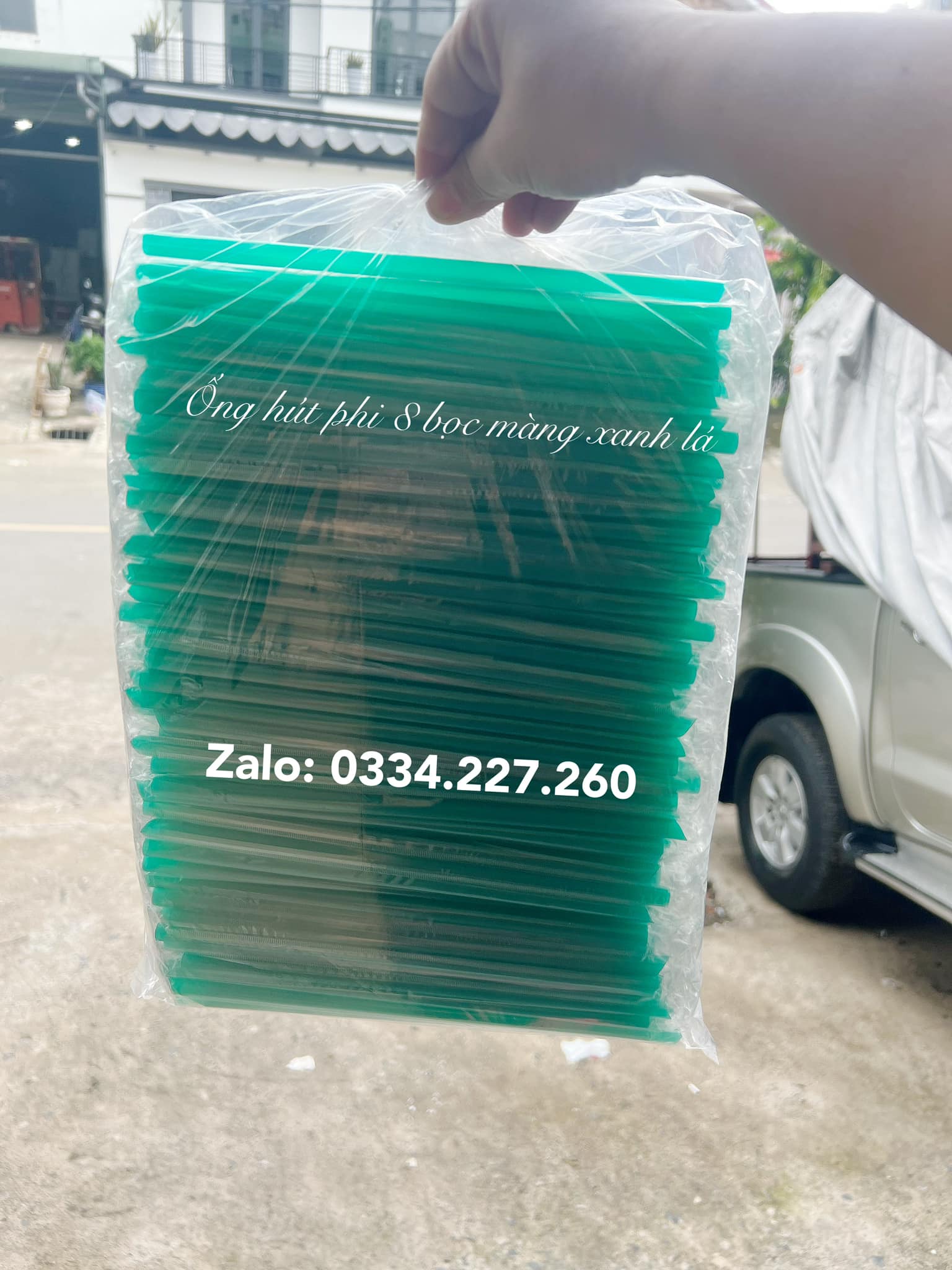 500gram Ống Hút Nhựa Trong Suốt Phi 8