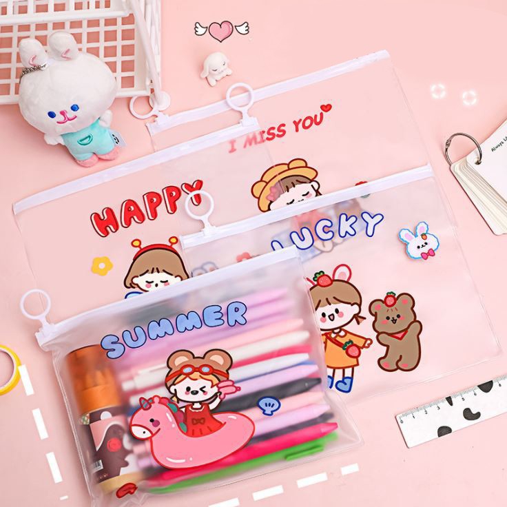 Túi đựng bút hình dễ thương H04
