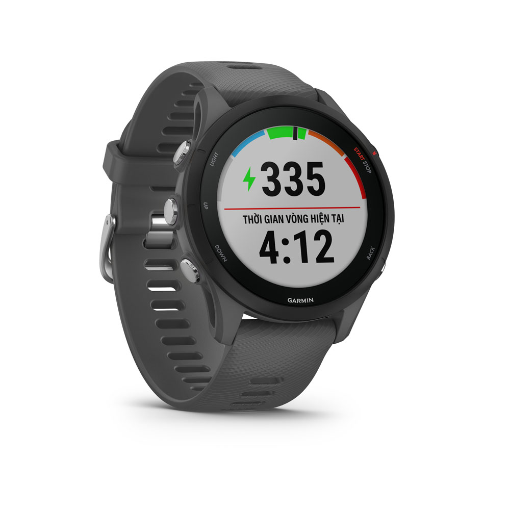 Đồng hồ Thông Minh Garmin Forerunner 255 Basic GPЅ (Slate Grey) - Hàng Chính Hãng