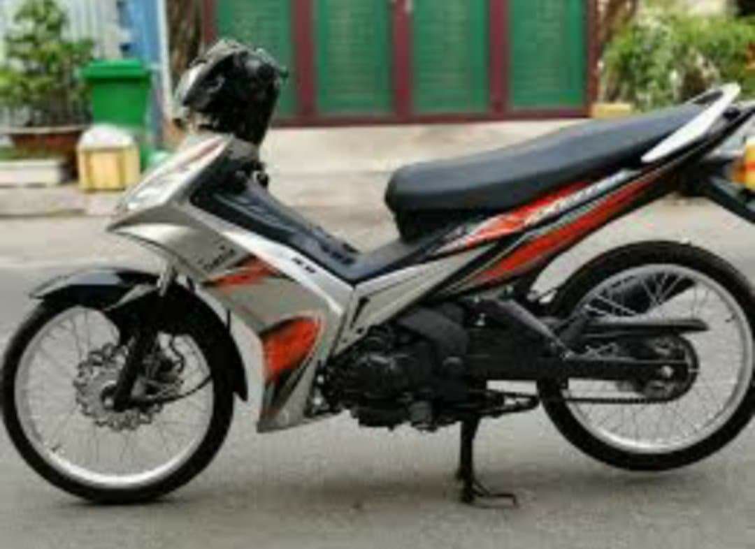 [HCM]Tem exciter 2006 bạc cam đen
