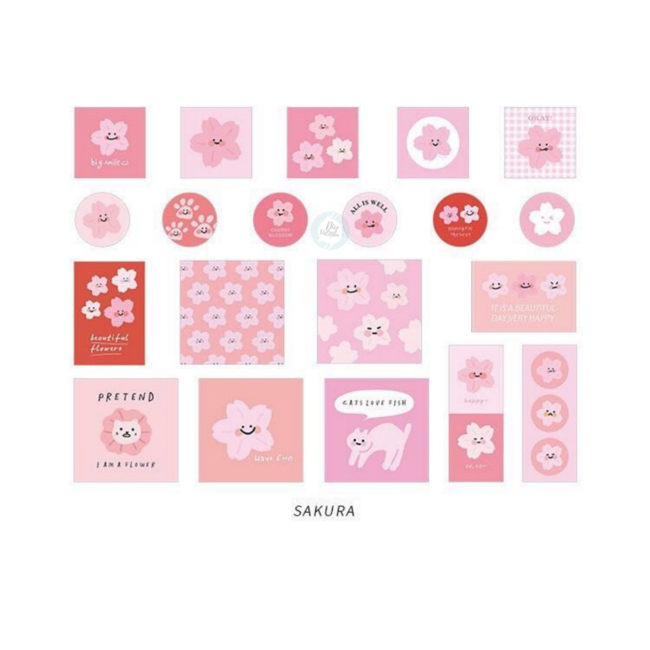[HCM]GÓI STICKER SAKURA STORIES