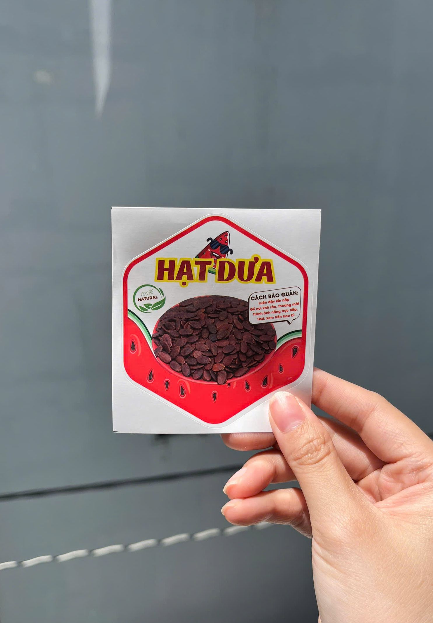 55 Tem Dán, Nhãn Dán Hạt, mứt Cán Bóng Đẹp 7 x 8 cm
