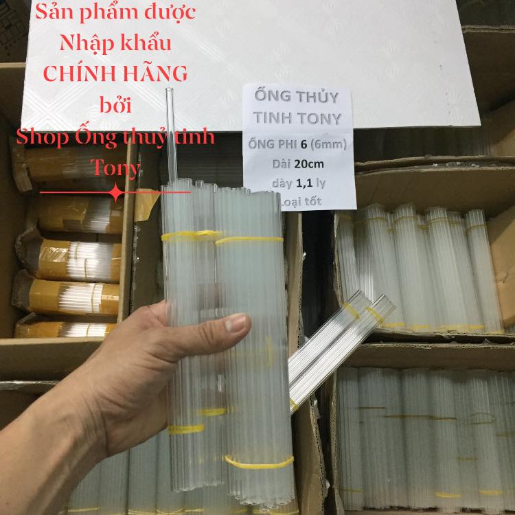 2O. Ống thủy tinh {GIÁ SỈ}