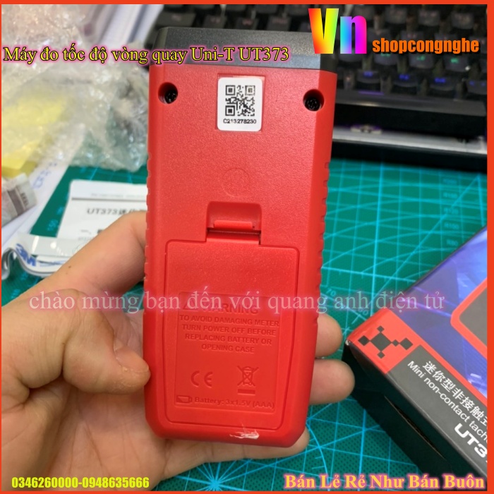 Máy đo tốc độ vòng quay Uni-T UT373
