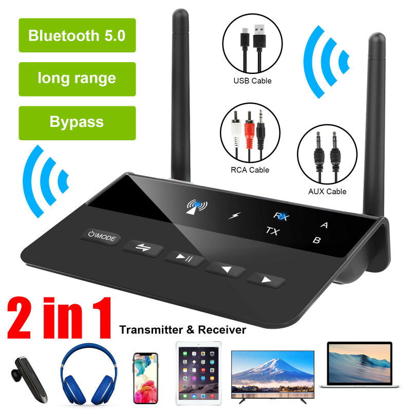 Bảng giá Long Range Bluetooth 5.0 Transmitter Receiver aptX HD Low Latency Audio Adapter Phong Vũ