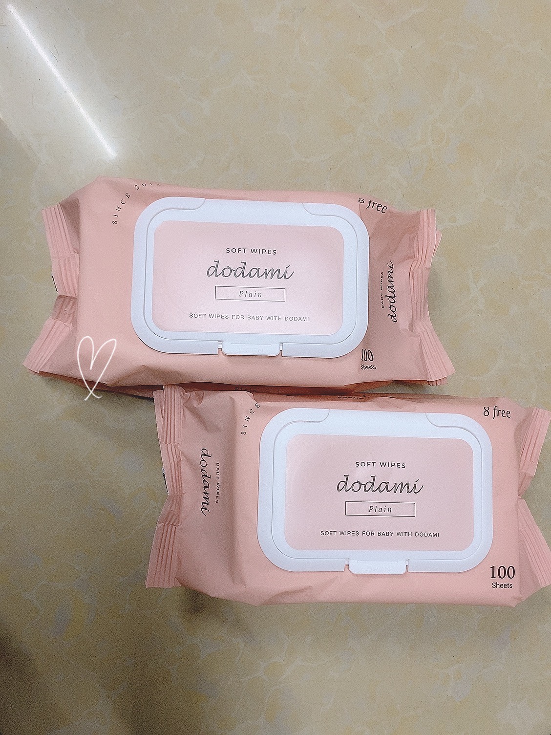 COMBO 5 Gói Khăn Ướt DODAMI Hàn Quốc 100 Tờ