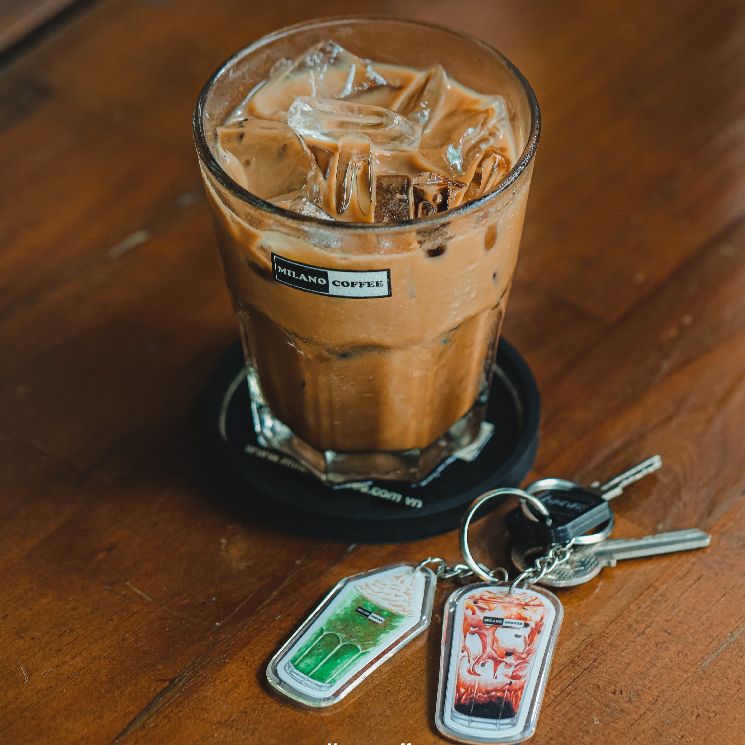 Móc khóa cà phê MILANO COFFEE