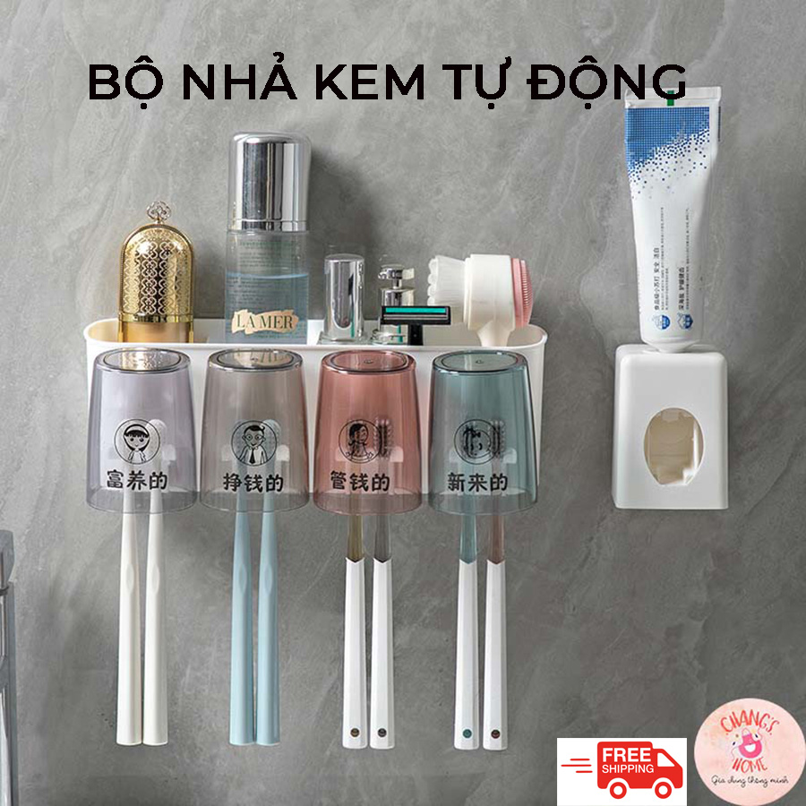 BÁO GIÁ Kệ De Bàn Chải Đánh Răng Dán Tường | Shopee Lazada Sendo Tiki mới nhất 8 Kệ Để Bàn Chải Đánh Răng Dán Tường Kèm Cốc, Kệ Nhả Kem Đánh Răng