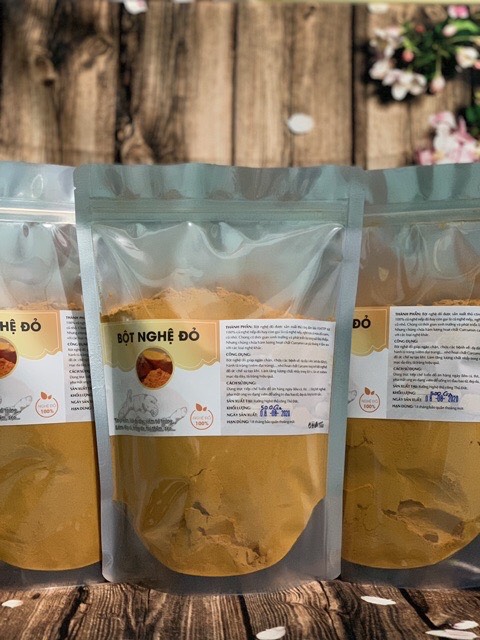 [HCM]Bột Nghệ Đỏ (Uống được Giàu Cucurmin) - Mờ Thâm Da Khoẻ