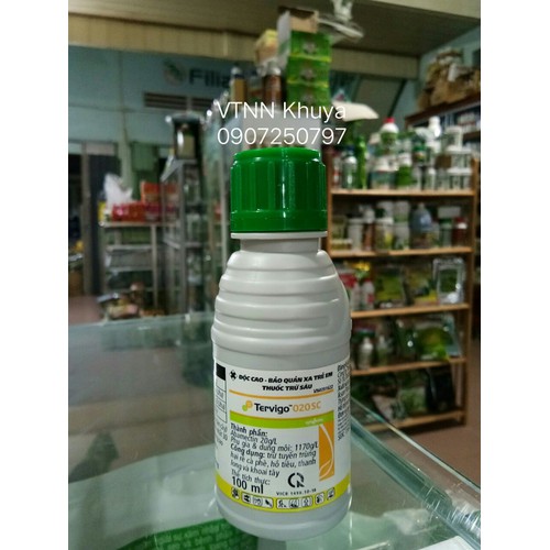 Chế phẩm Tervigo 020SC 100ml chuyên Tuyến trùng