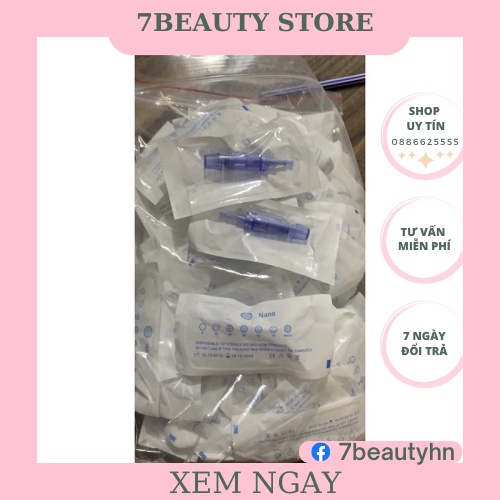Đầu Kim NaNo Dùng Cho Máy Dr PEN Trong Spa