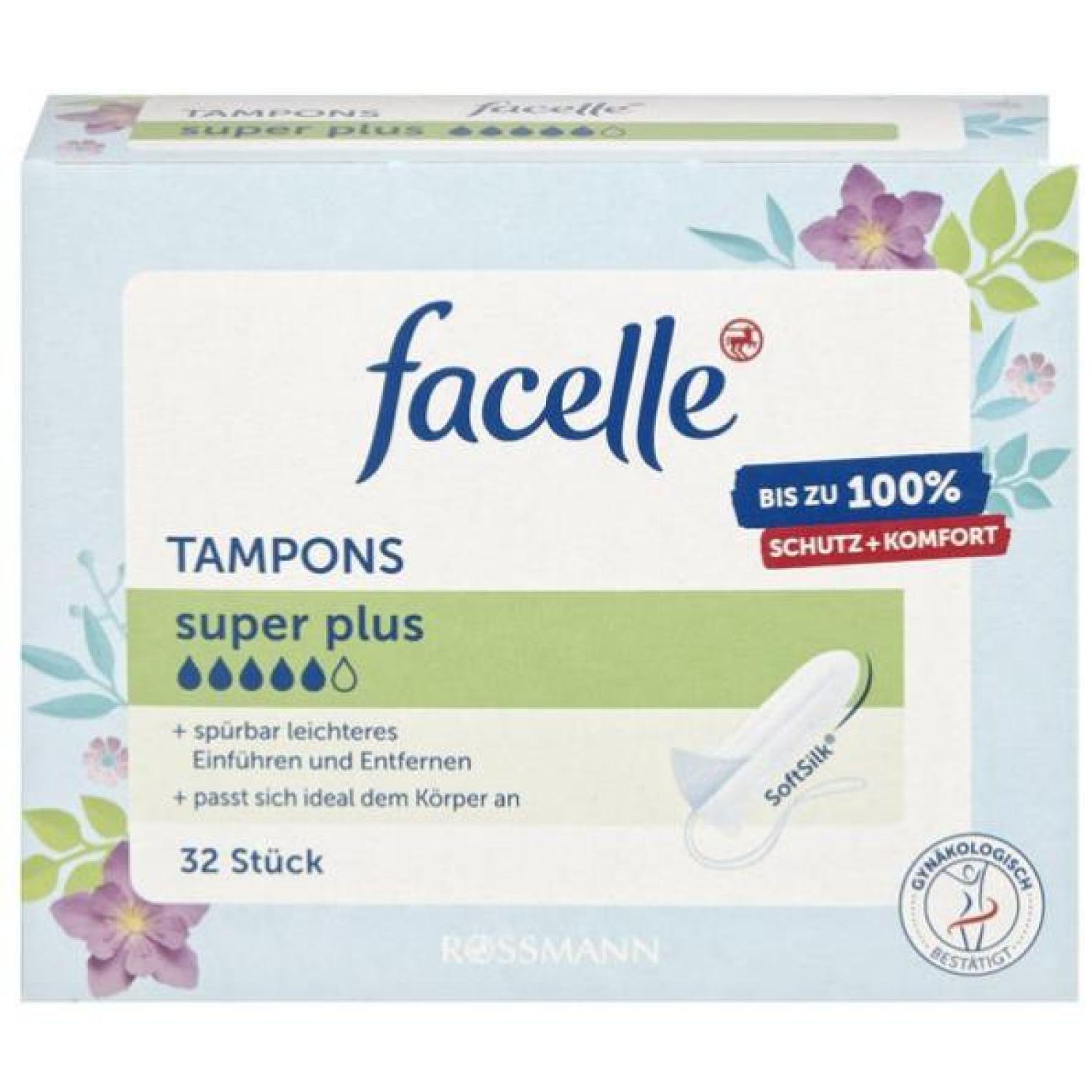 [Hàng Đức chính hãng.HN] Băng vệ sinh Tampon Facelle Đức đầy đủ size {hangducairberlin}
