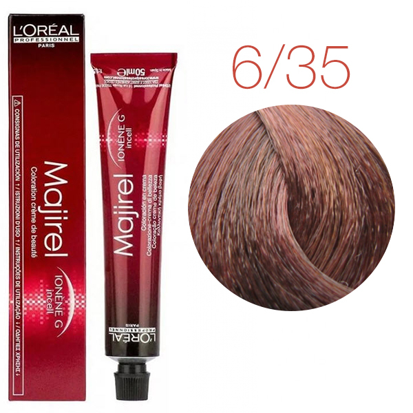 Nhuộm Tóc Phủ Bạc Loreal số 6.35