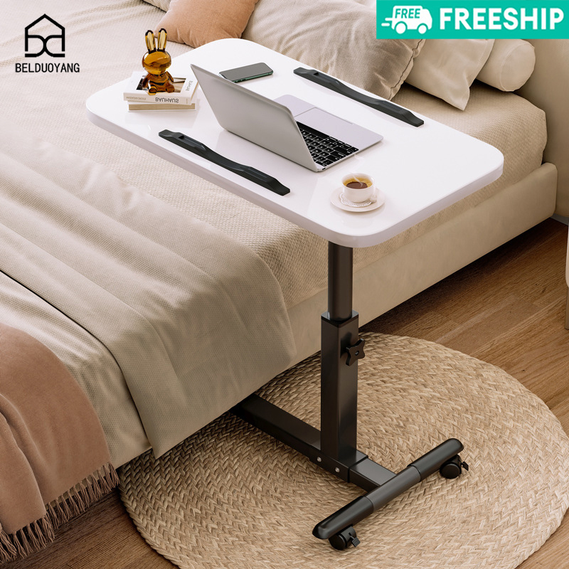 Bedside table Moveable lifting table foldable bed computer desk Lazy home bedroom bed desk