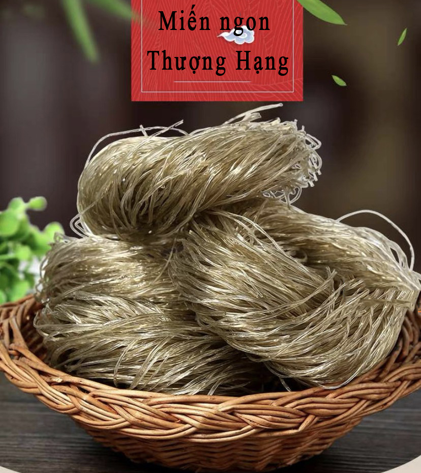 200 Gram Miến dong khô sạch thơm ngon loại đặc biệt dai ngon không gãy vụn không chất bảo quản, an toàn sức khoẻ