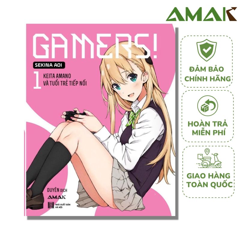 Gamers - Tập 1 - Amak Books - Tặng Kèm Bookmark