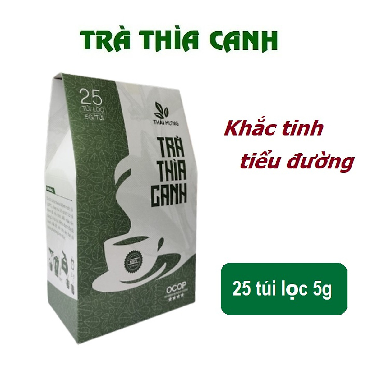Trà Thìa Canh Thảo Mộc Chính Hãng An Thái Hưng - Giảm Đường Huyết