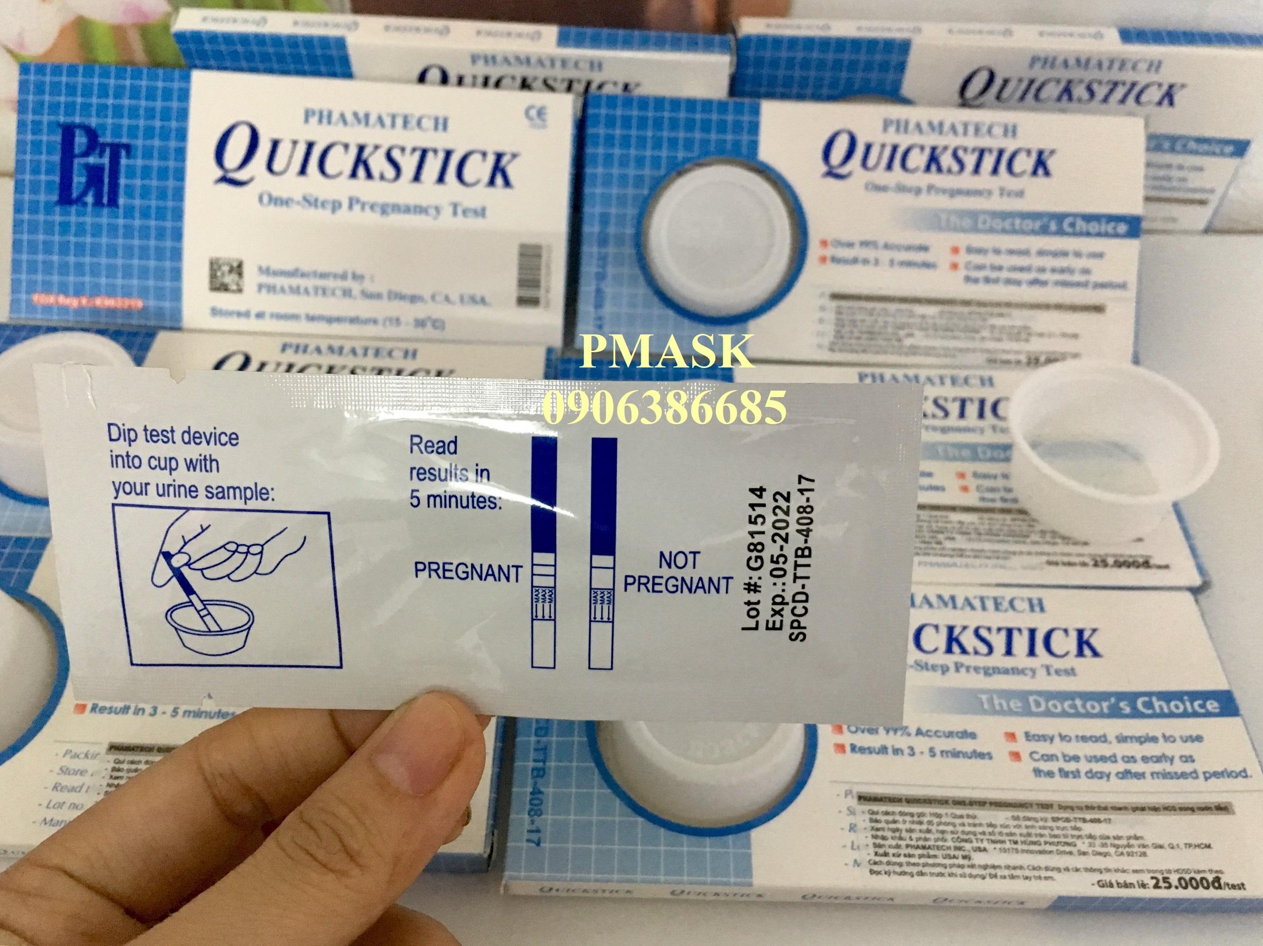 Que thử thai Quickstick combo 20 que