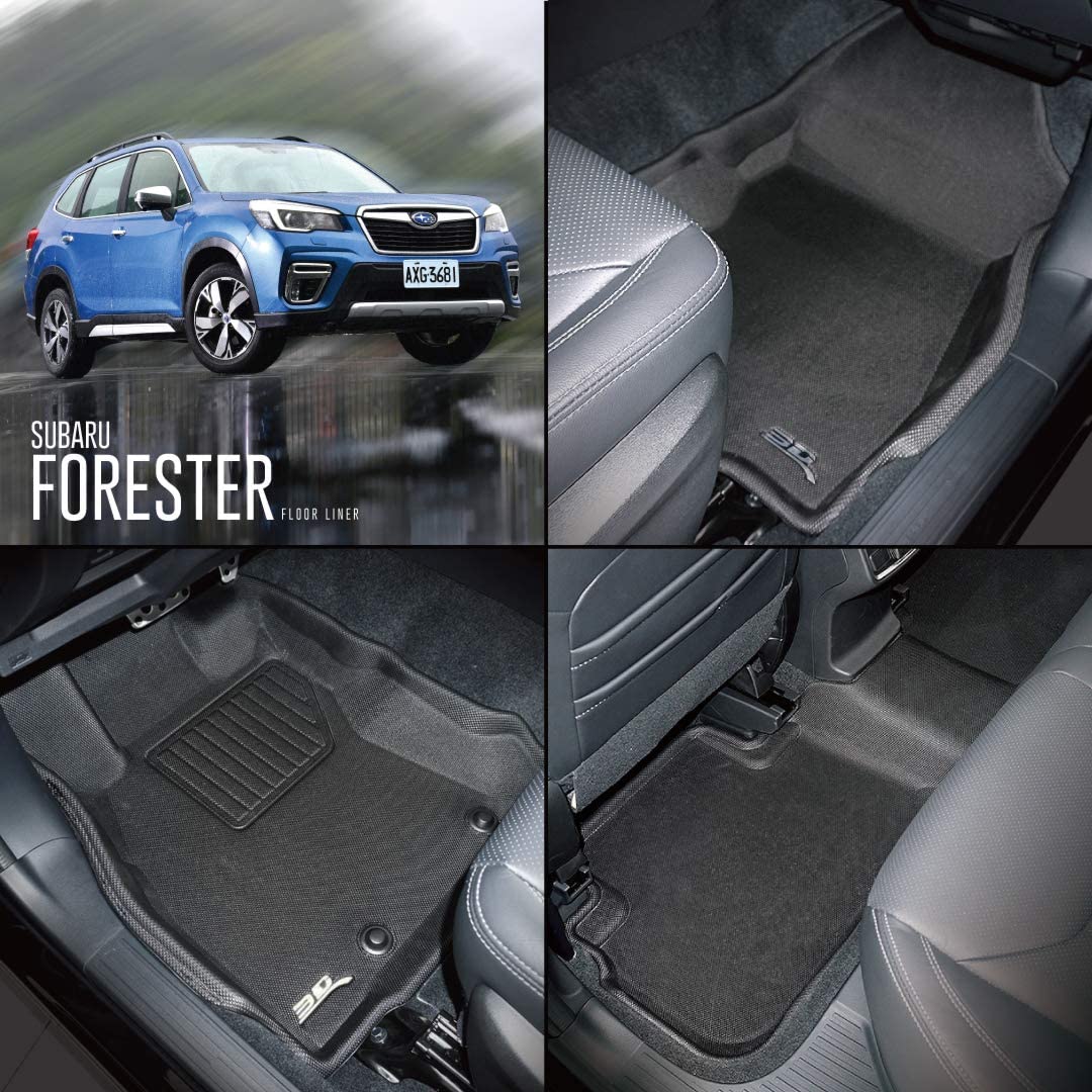 Thảm lót sàn 3D Kagu Maxpider cho SUBARU FORESTER (2018 - 2021)