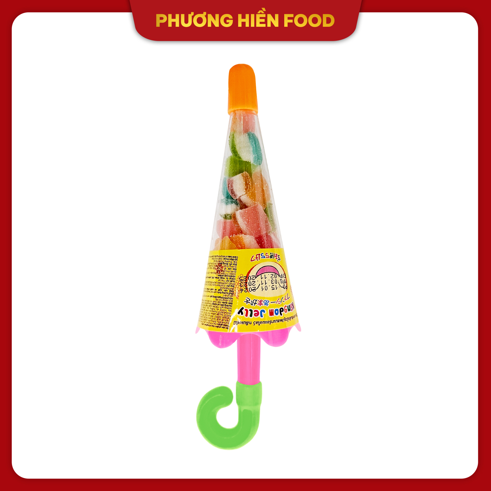 [ kẹo đồ chơi trẻ em ] Kẹo kingdom jelly - ô 32g
