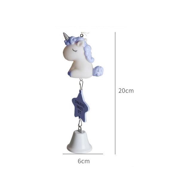 [FREESHIP MAX 15K][HCM]Chuông gió UNICORN DREAMS COME TO PASTEL (Màu Xanh Biển)