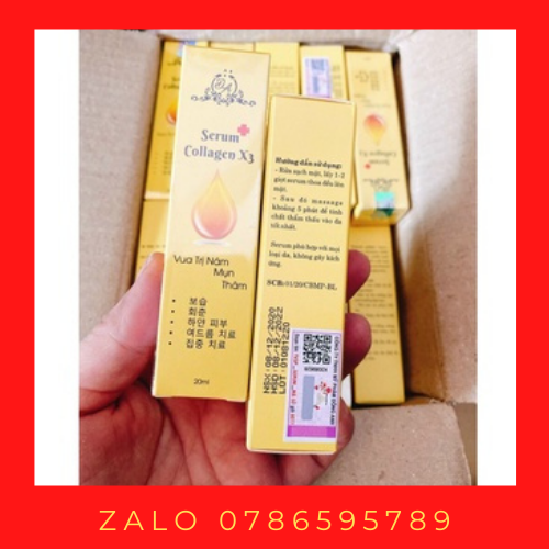 Serum collagen x3 đông anh