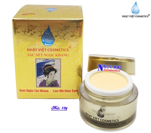 Kem ngừa tàn nhang làm mờ nám sạm SẮC NÉT NGỌC KHANG 8g