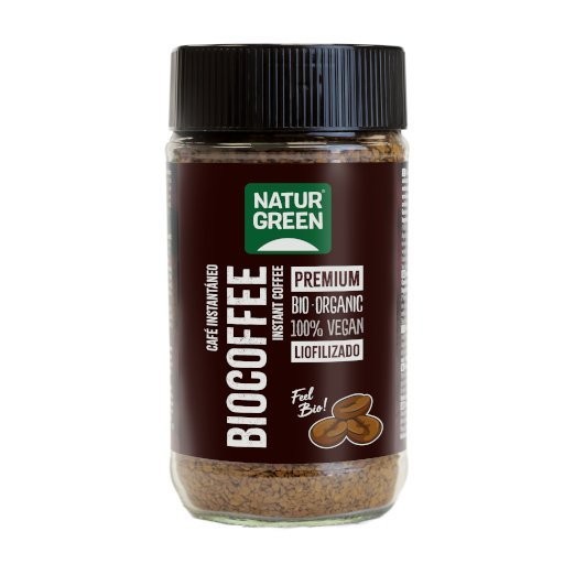Cà phê hòa tan hữu cơ natur green 100g