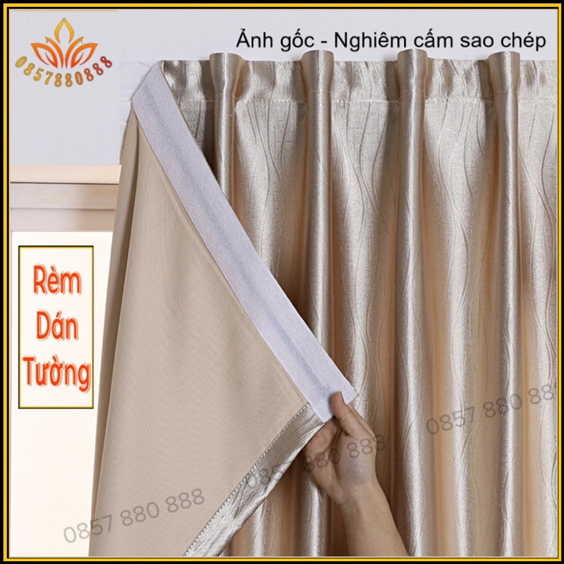 Rèm cửa dán tường, Rèm dán tiện lợi, Rèm dán siêu dính