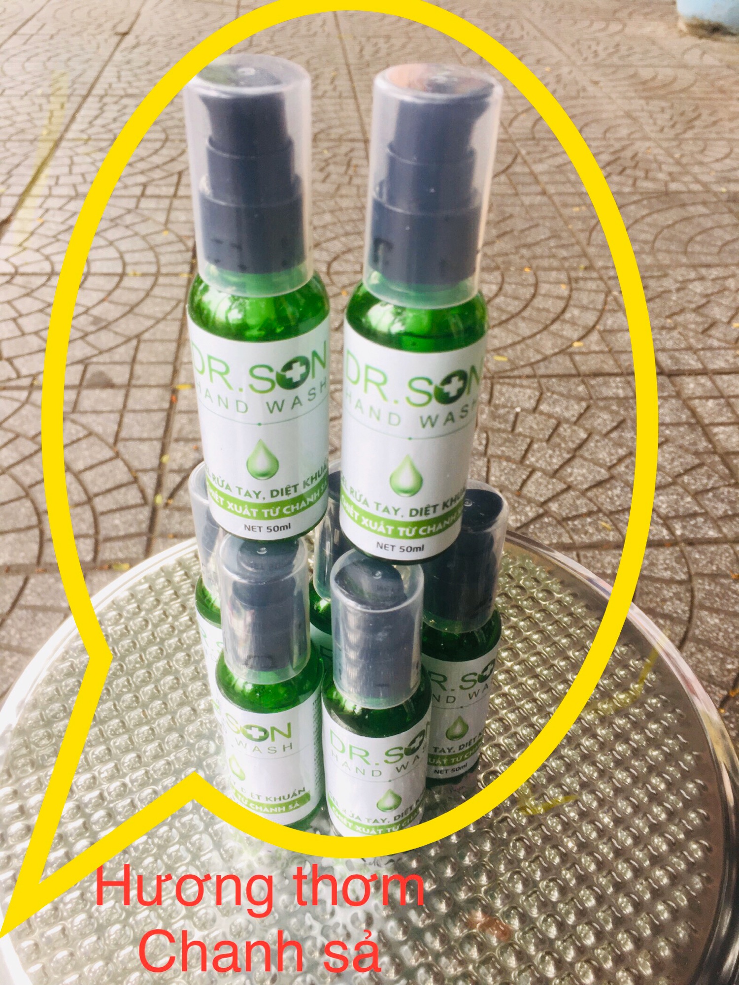 Nước rửa tay diệt khuẩn Dr. Son