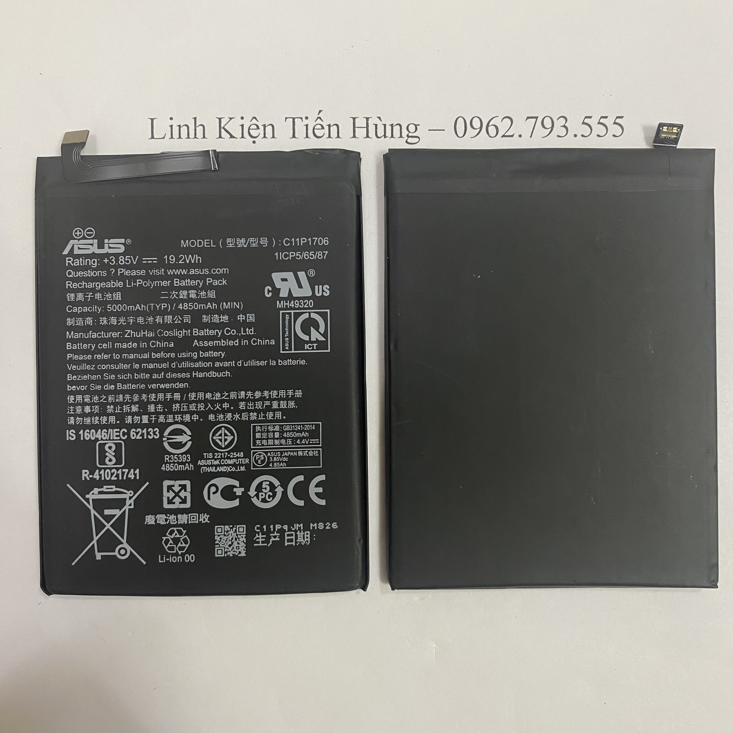 Pin Asus Zenfone Max Pro M1 mới 100%