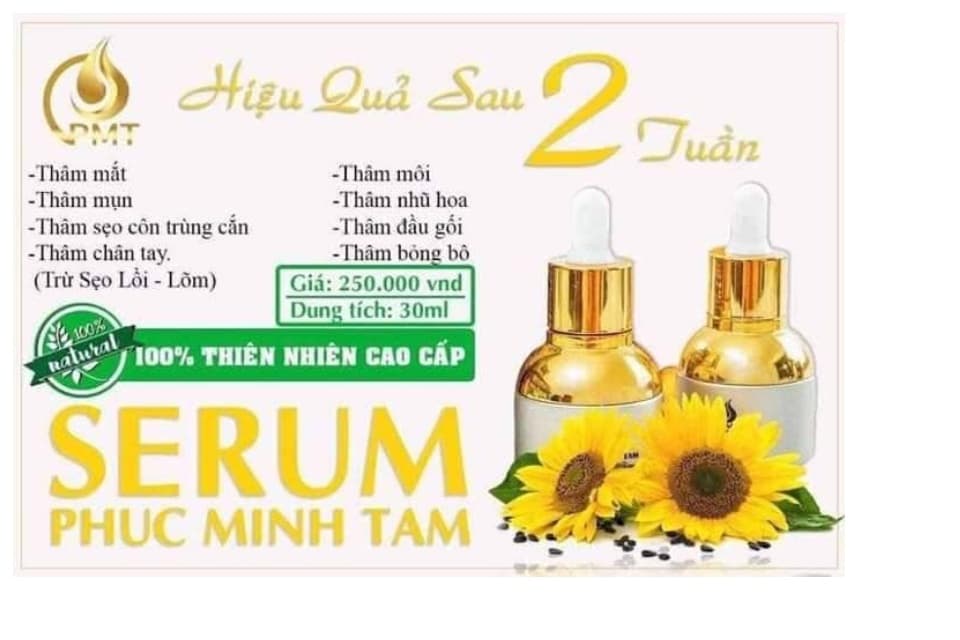 [Chính Hãng] SERUM SẠCH THÂM - MỜ NÁM PHÚC MINH TÂM