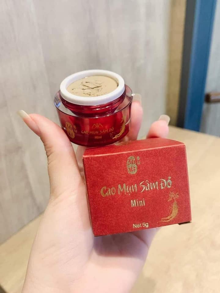 [HCM]Cao mụn sâm đỏ 5gr - 15gr