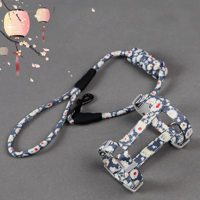 Dây Dắt Mèo Đi Dạo Kiểu Nhật (1,5CM)