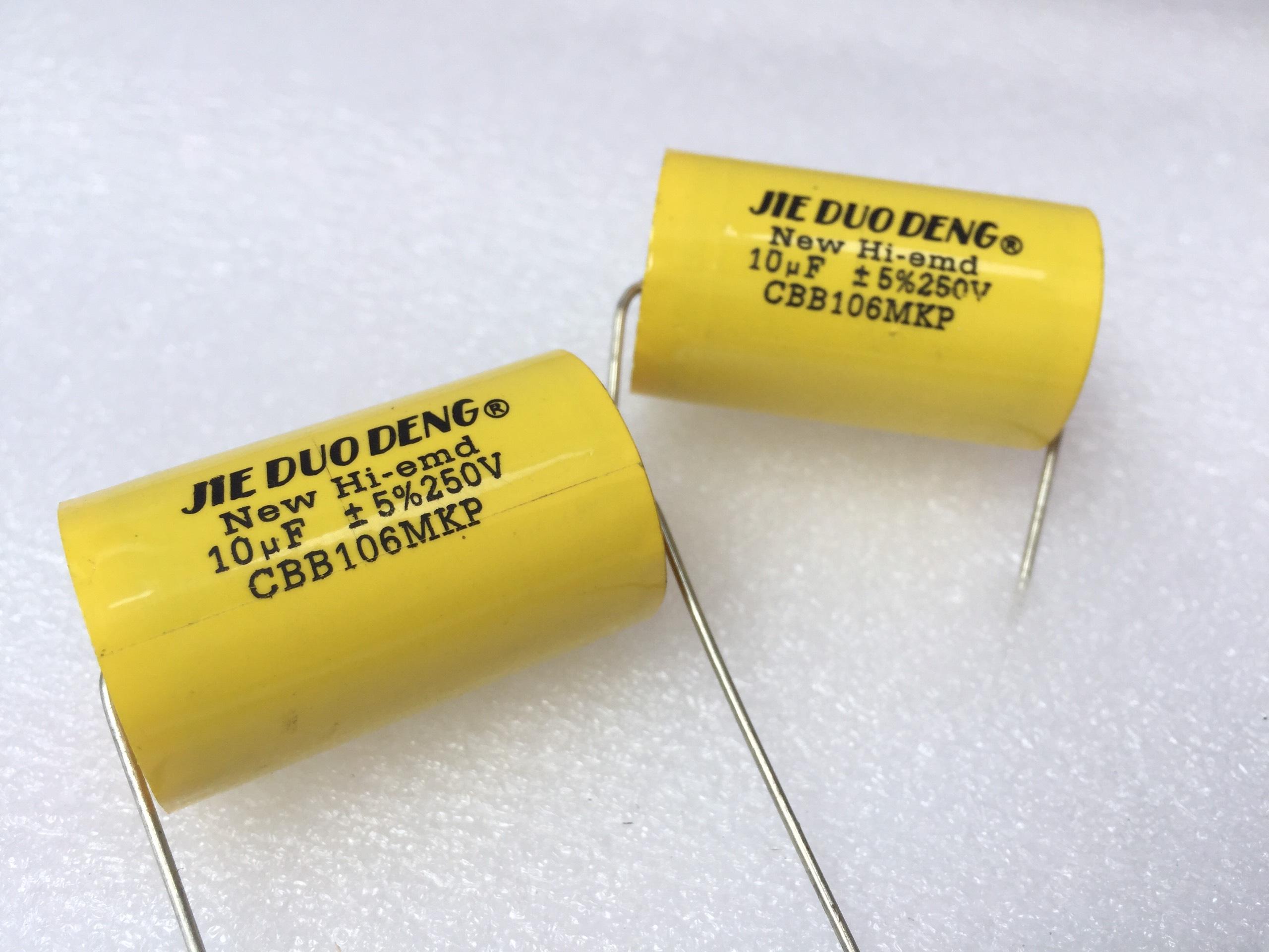 TỤ PHÂN TẦN LOA TRUNG 10MF 250V - GIÁ 2 CÁI - TỤ LOA MID