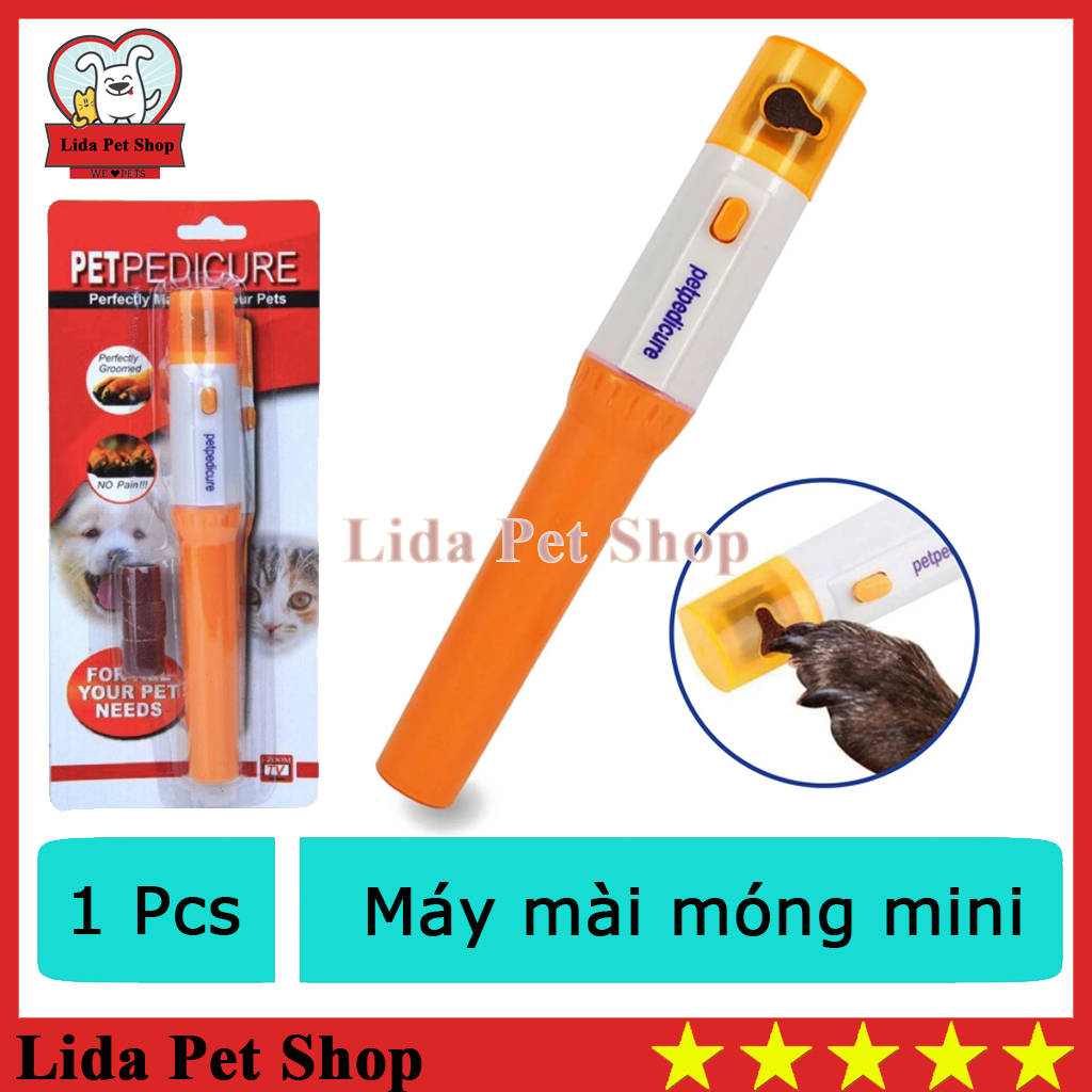 HN- CP520 mini -Máy mài móng thú cưng- máy giũa móng chó mèo mini-máy chạy pin - Lida Pet Shop