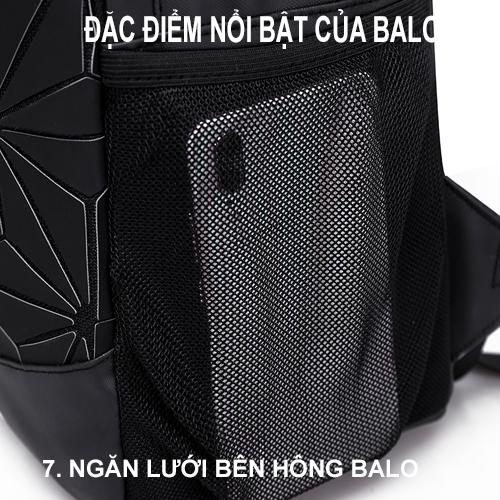 Balo laptop thời trang phản quang/phản quang Issey Miyake 3D 2018