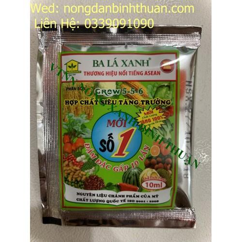 10 gói phân bón ba lá xanh số 1 – hợp chất tăng trưởng số 1 của mỹ