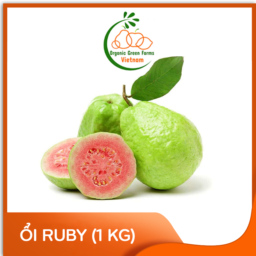 [OGF] - Ổi Ruby (1kg) - Giao nhanh HCM
